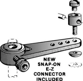 1 1/4" Nylon Steering Arm Assembly 1