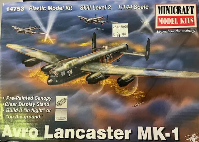 1/144 Scale-Avro Lancaster Mk.1 1