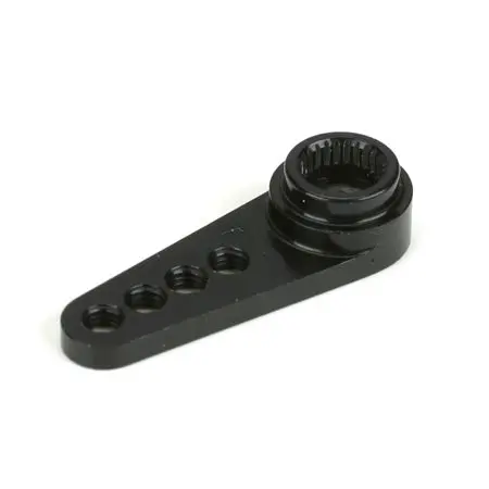 1/2 Machined Aluminum Servo Arm: Fut Black 1
