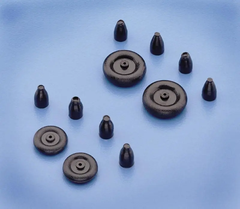 1/2 " Micro Tail Wheels W/Retainers 1