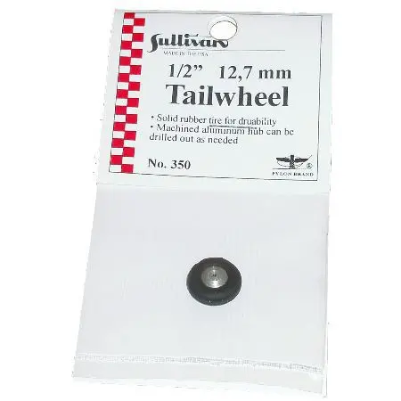 1/2" Tail Wheel 1