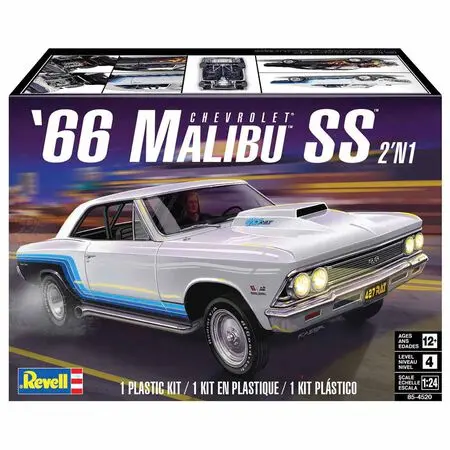 1/24 66 Chevy Malibu Ss 2N1 1