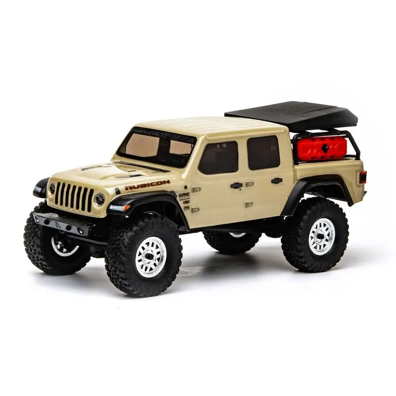 1/24 Scx24 Jeep Jt Gladiator 4Wd Rock Crawler Brushed Rtr, Beige 1