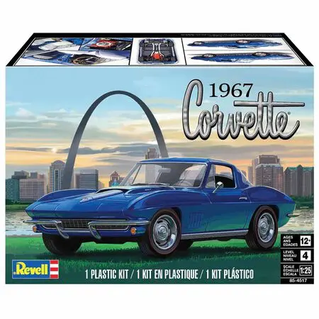 1/25 1967 Corvette Coupe 1