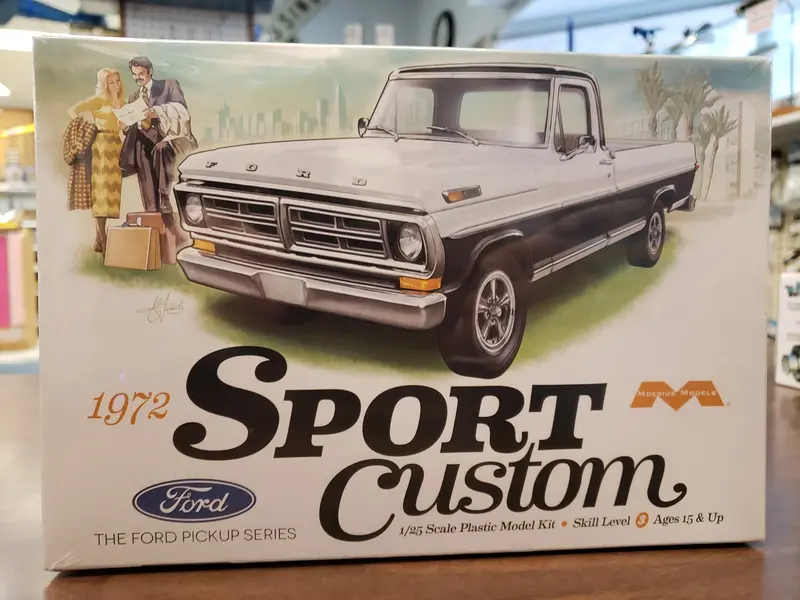 1/25  1972 Sport Custom Ford Pick-Up 1
