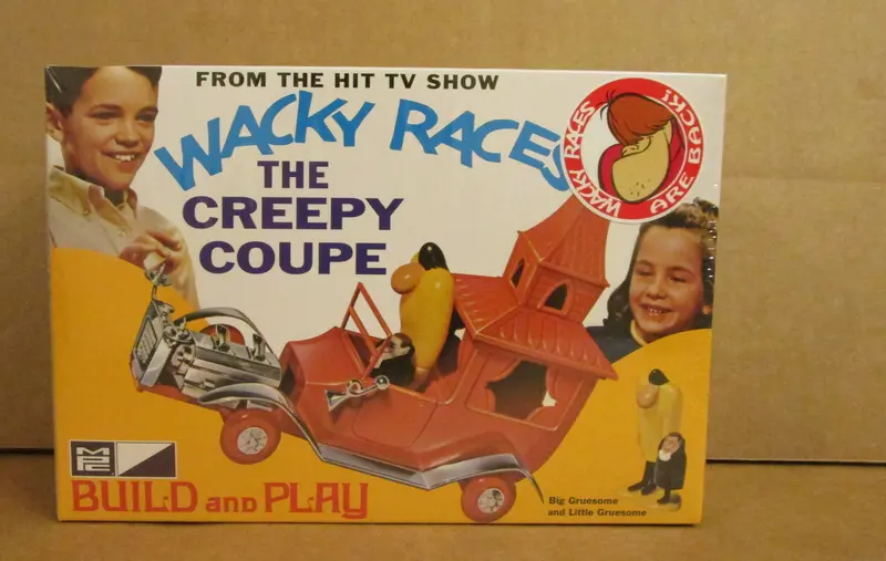 1/32 Scale- Wacky Races - Creepy Coupe Snap Kit 1
