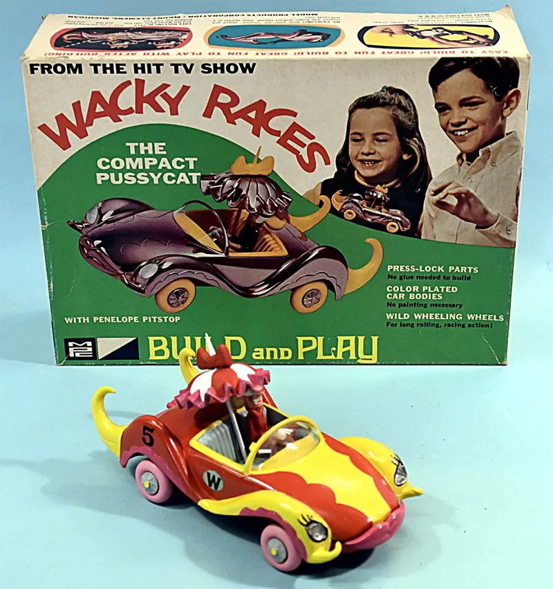 1/32 Wacky Races Compact Pussycat Snap 1