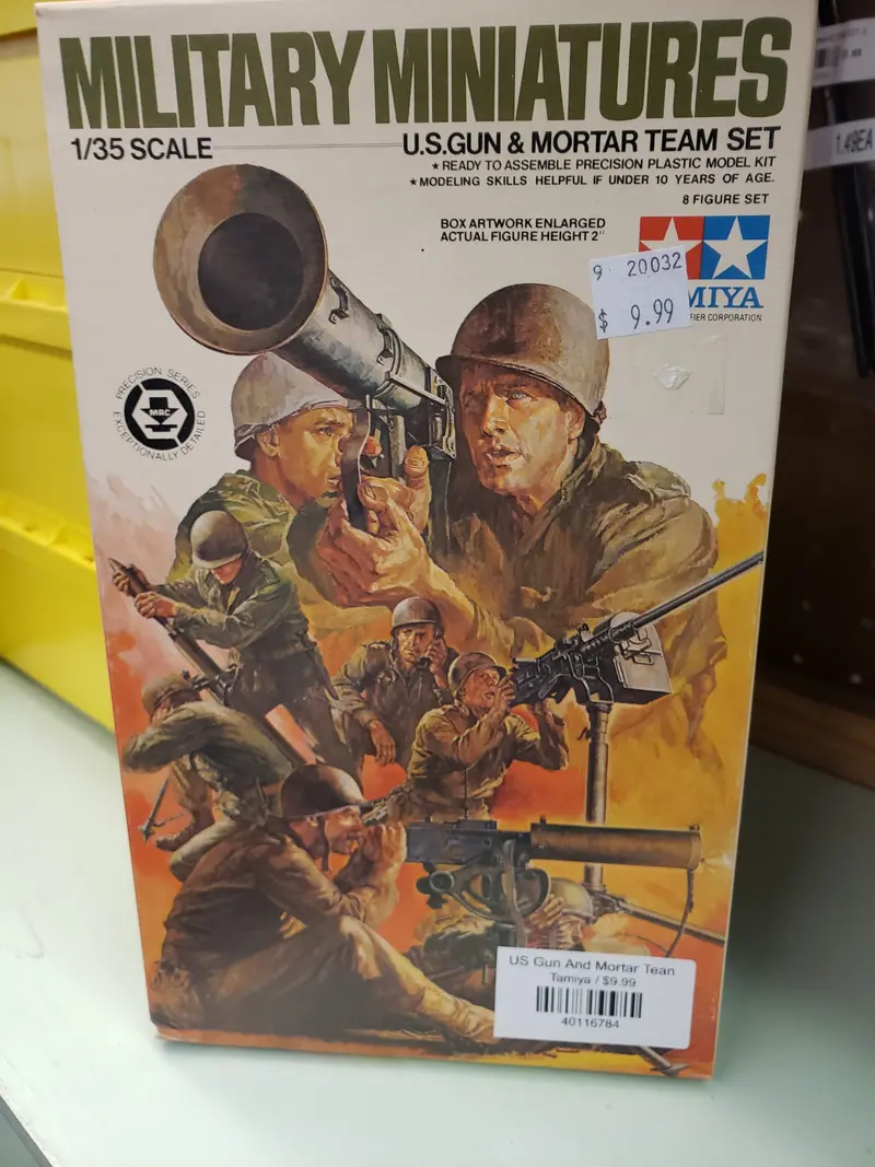 1/35 Gun & Mortar Team Set 1