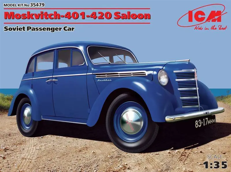 1/35 Moskvitch-401-420 Saloon 1