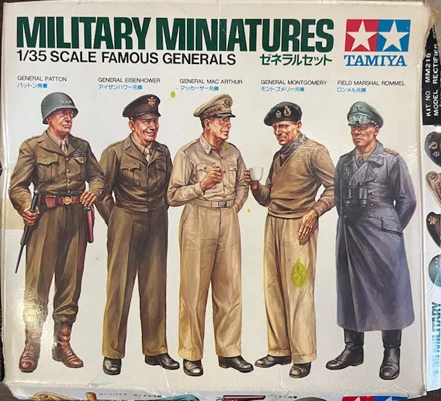 1 /35 Scale Military Miniatures - Famous Generals 1