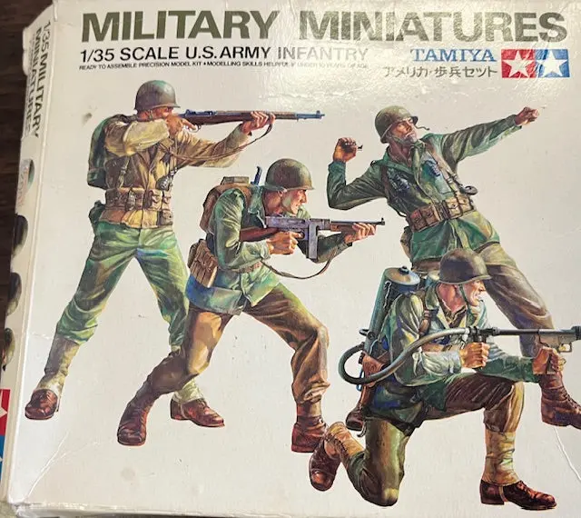 1 /35 Scale Military Miniatures - Us Army Infantry 1