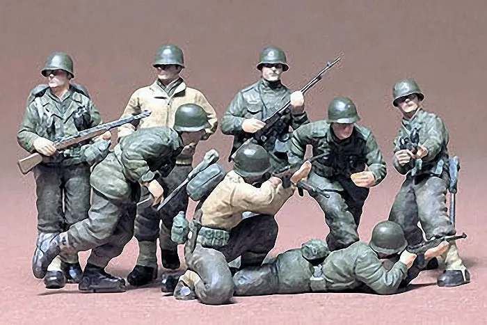 1/35Th Scale Us Infantry Western Europe. 1
