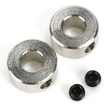 1/4" Plated Brass Dura Collar 1
