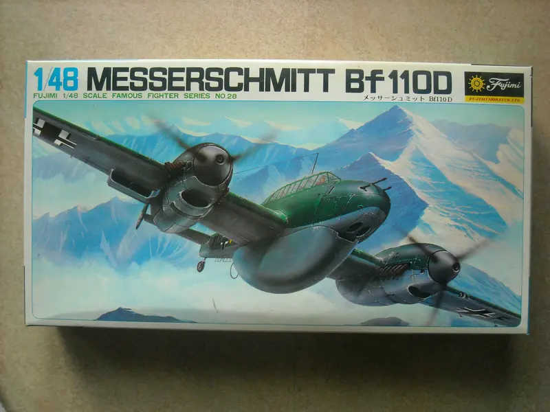 1/48 Messerschmitt Bf110d 1