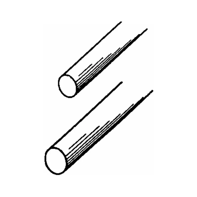 1/4In Dia X 36In Steel Music Wire 1