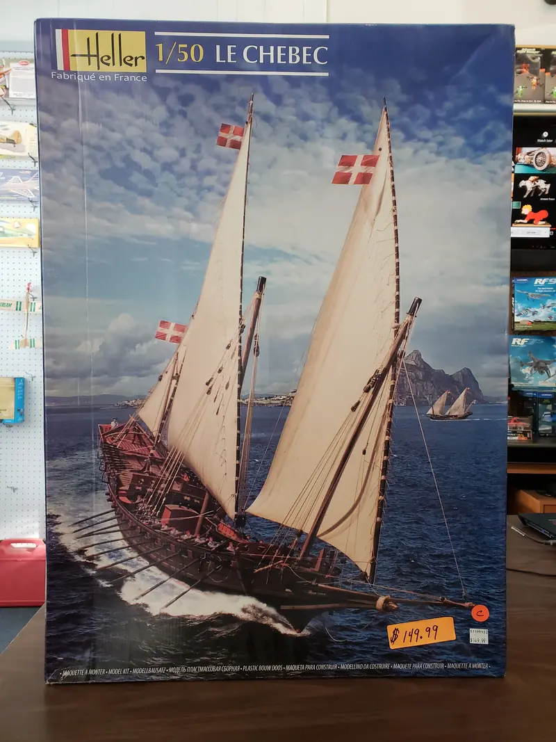 1/50 Le Chebec Sailing Ship 1