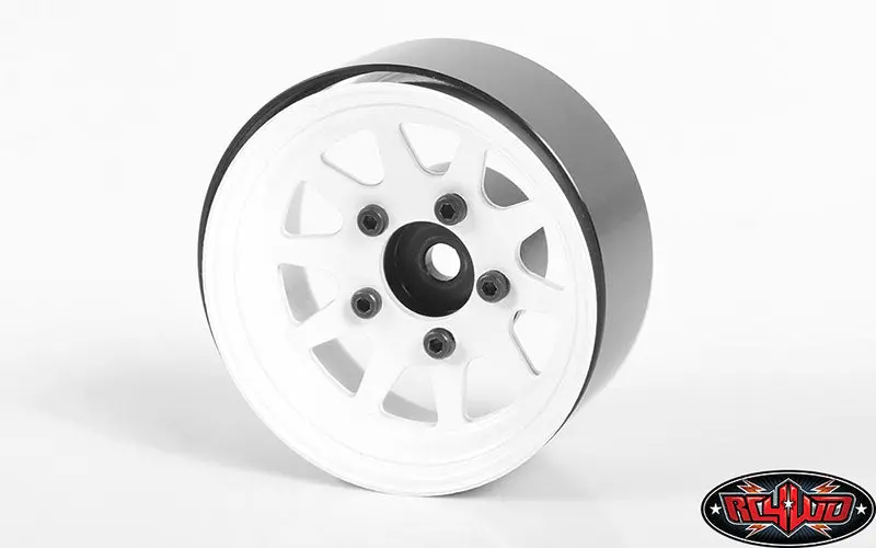 1.55 White Beadlock Wheel 1