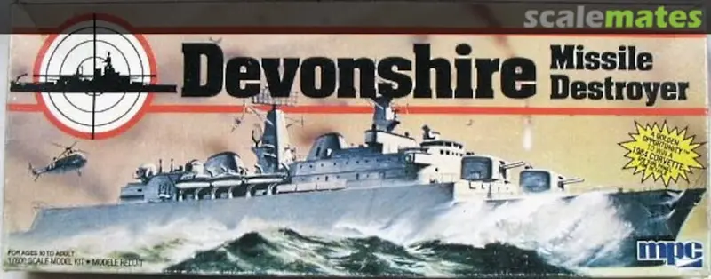 1/600 Devonshire Missile Destroyer 1