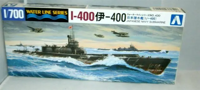 1/700 Water Line Series I-400 Japanese Navy Submarine 1