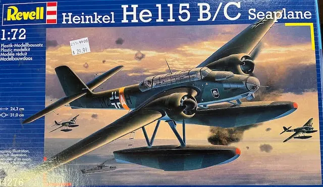 1/72 Scale- Heinkel Hell5 B/C Seaplane 1
