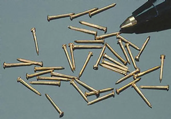 1/8 Brass Brads, 60/Pk 1