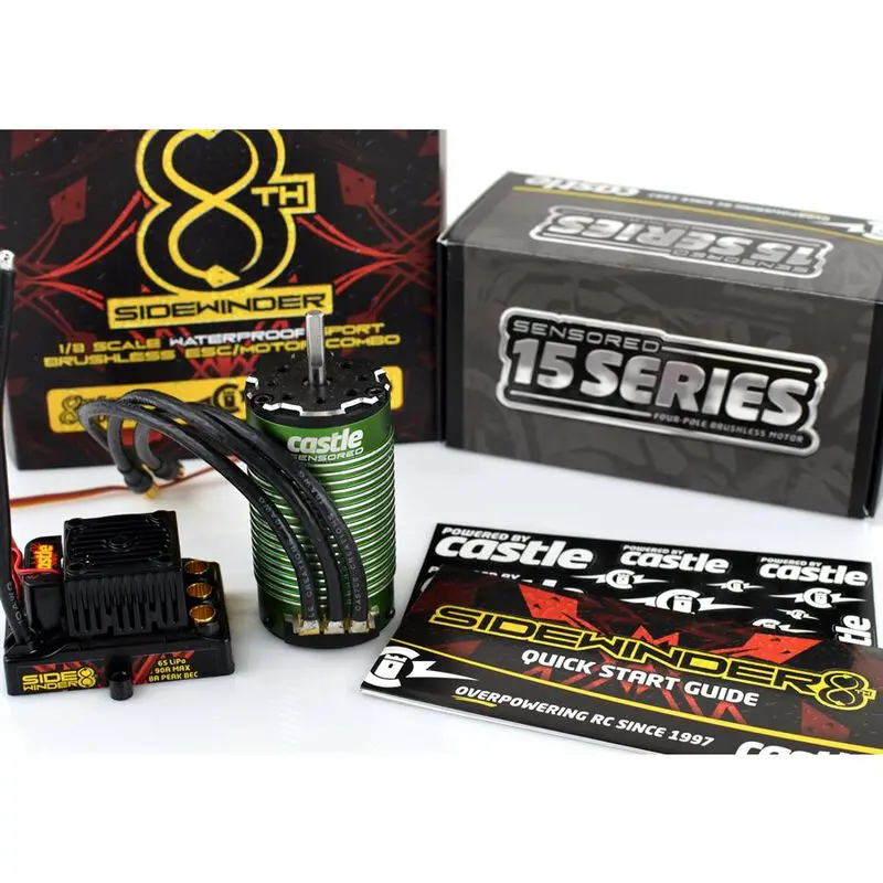 1/8 Sidewinder 8Th Sport Waterproof Esc And 1515B-2200Kv Motor Combo 1