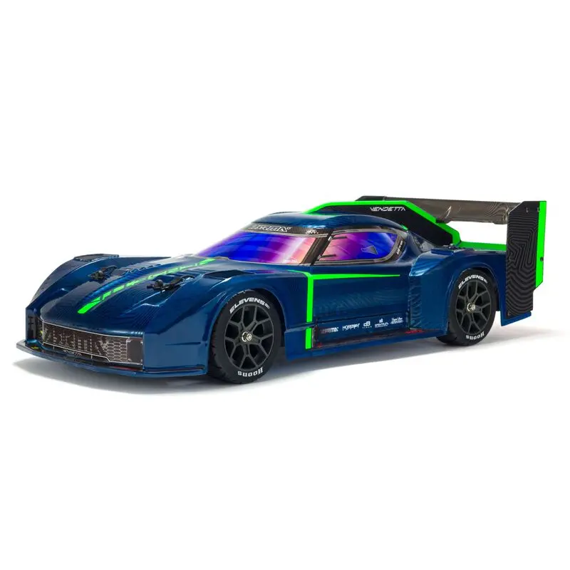 1/8 Vendetta 4X4 3S Blx Brushless All-Road Speed Bash Racer, Blue 1