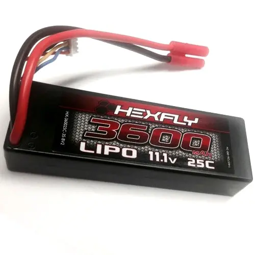 11.1V 3600Mah 3S Lipo Battery With Hxt4.0Mm Plug 1