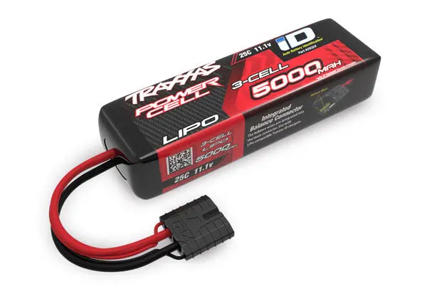 11.1V (3S) 5000Mah Lipo Battery Traxxas Id 1