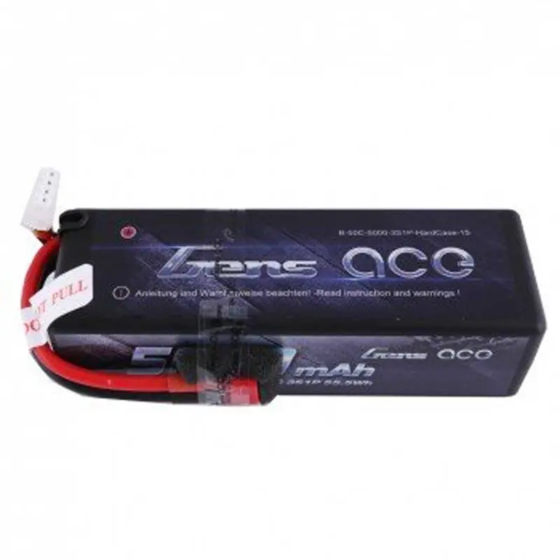 11.1V 5000 Capacity 3S Voltage 50C Lipo, Deans 1