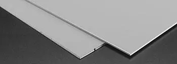 125"/32Mm Abs Sheet 2 Pcs. - Plastruct 1