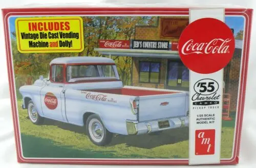 1:25 Scale Coca-Cola 1955 Chevrolet Cameo Pickup Truck 1
