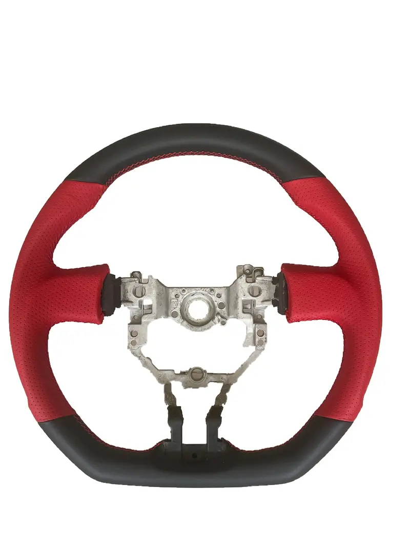 13'-20' Frs/Brz/86 Red Leather Steering Wheel 1
