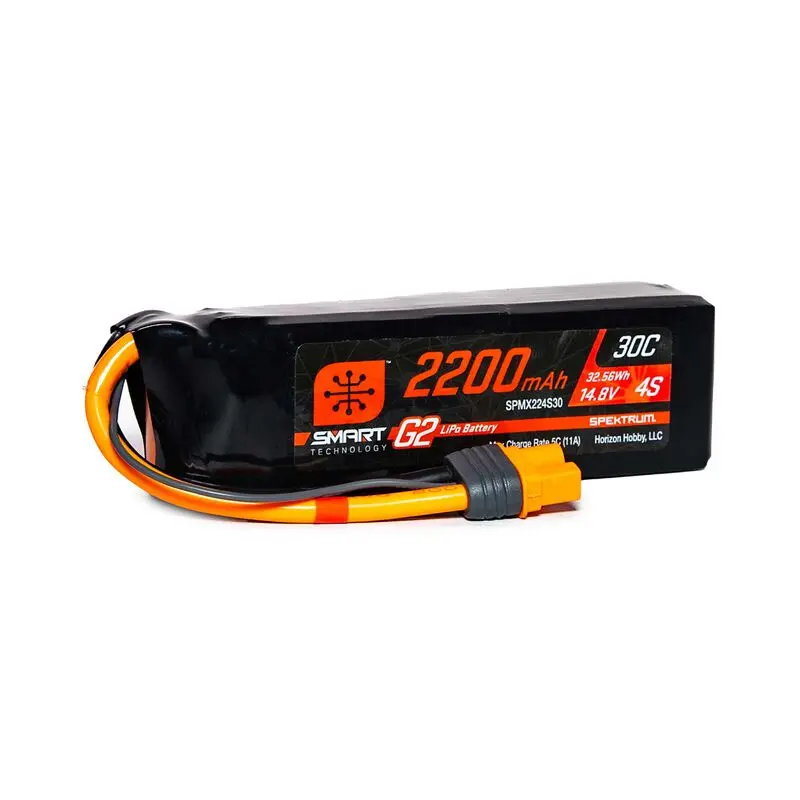 14.8V 2200Mah 4S 30C Smart G2 Lipo Battery: Ic3 1