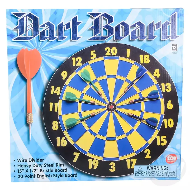 15'' Wooden Dart Game 1