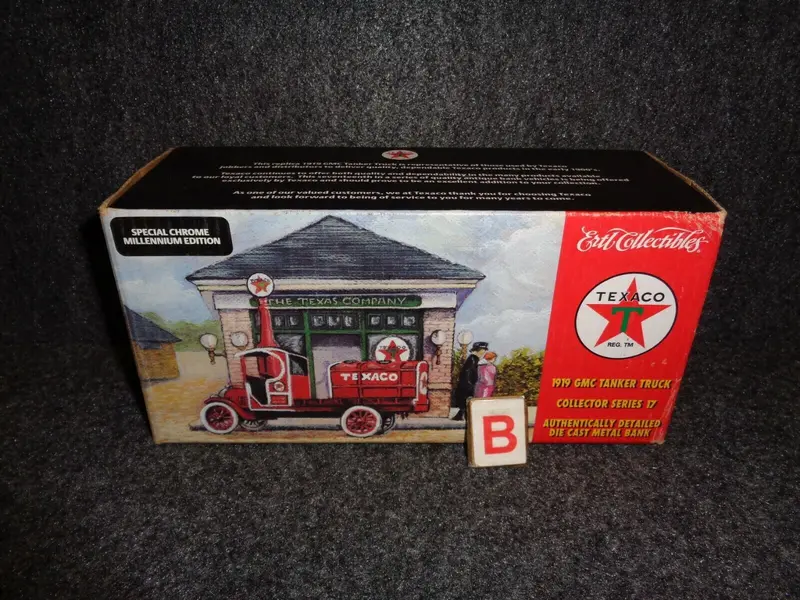 1919 Gmc Chevy Tanker Delivery Truck   (Piggy Bank) 1