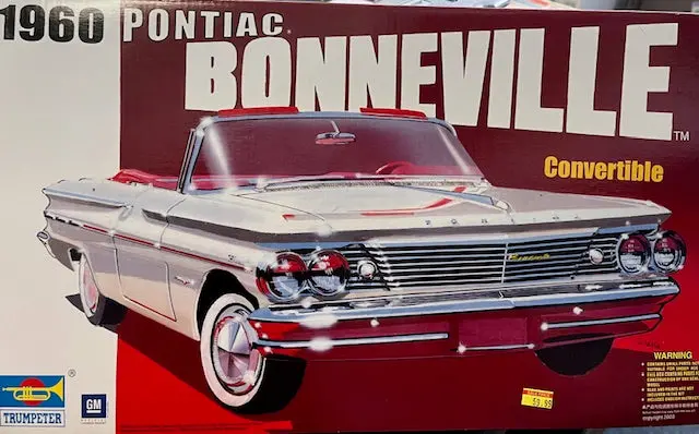 1960 Pontiac Bonneville Convertible  - 1/25 Scale 1