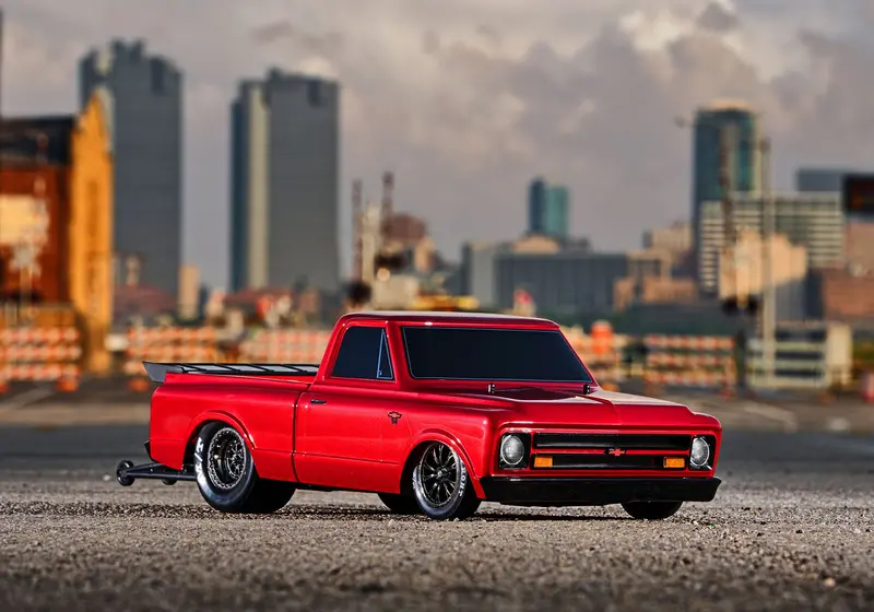 1967 Chevrolete C10 Drag Slash - 1/10Th Scale  (Red) 1