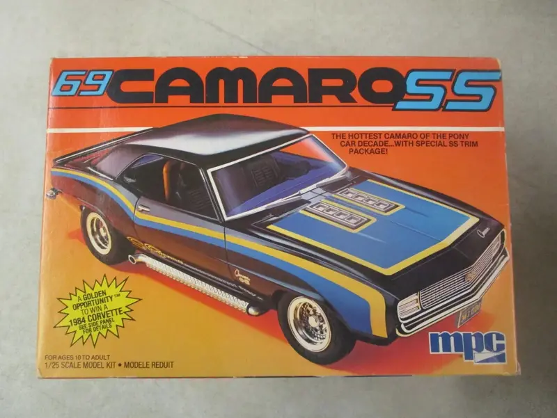 1969 Camarao Ss - 1/25Th Scale 1