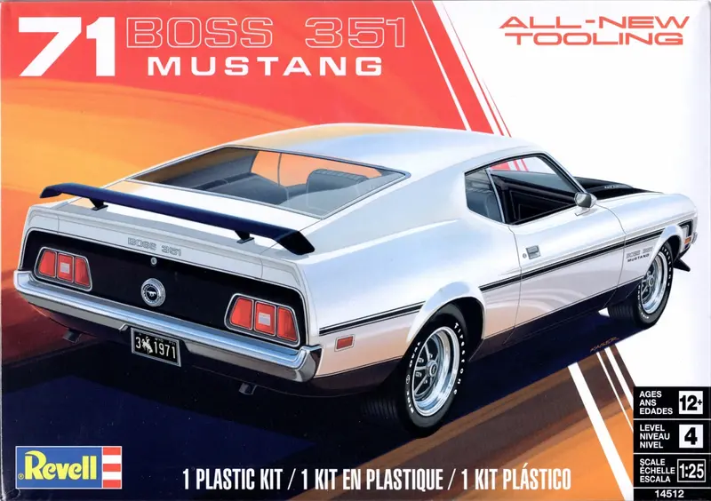 1971 Ford Mustang Boss 351- All-New Tooling 1