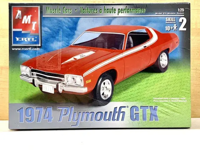 1974 Plymouth Gtx - 1/25Th Scale 1