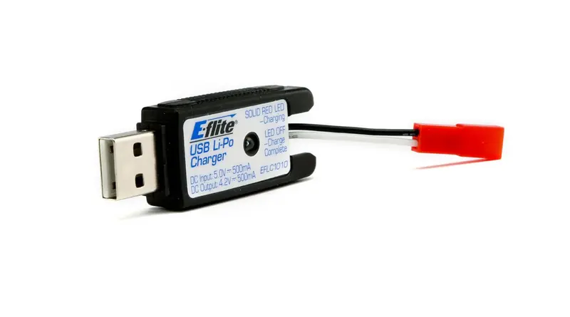 1S Usb Li-Po Charger, 500Ma, Jst: 180 Qx Hd 1
