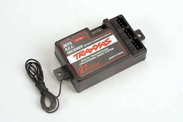2-Channel 27Mhz, With Bec (For Use With Mechanical Speed Control) 1