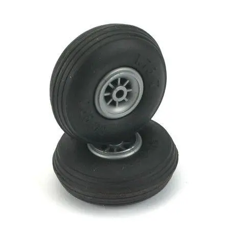 2" Low Bounce Treaded Wheels 1