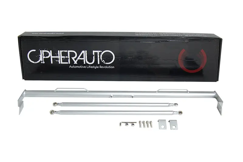 2001-2006 Mini Cooper Racing Silver Coating Custom Harness Bar 1