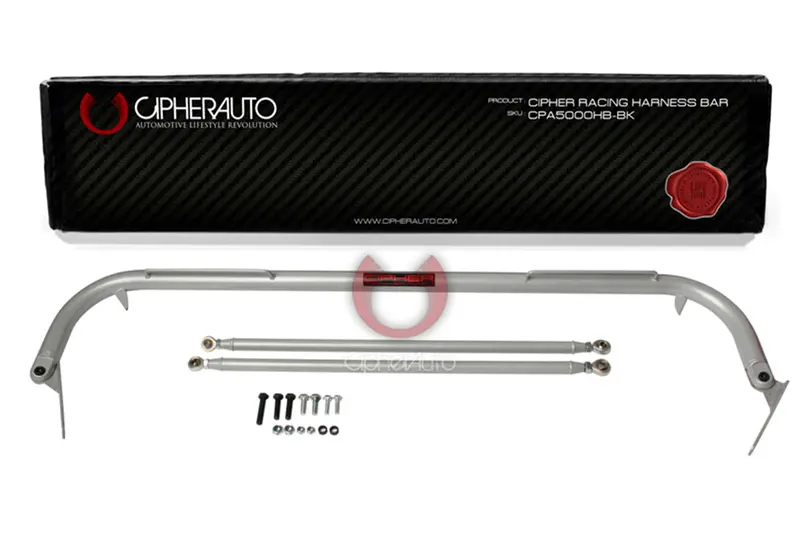 2002-2006 Mazda 6 Cipher Racing Silver Coating Universal Harness Bar 48" Cpa5000hb-Sv 1
