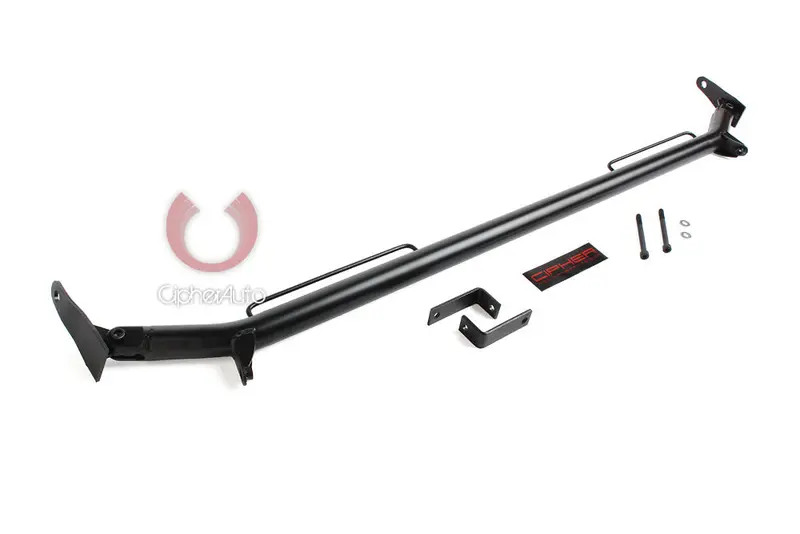 2009-2018 Nissan 370Z Cipher Racing Black Powder Coated Custom Harness Bar 1