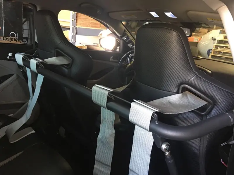 2011-2015 Kia Optima Cipher Racing Black Coating Harness Bar 50+" Cpa5023hb-Bk 1