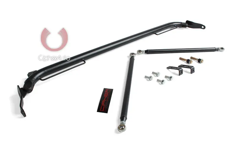 2012-2014 Scion Fr-S Cipher Racing Black Coating Custom Harness Bar 1