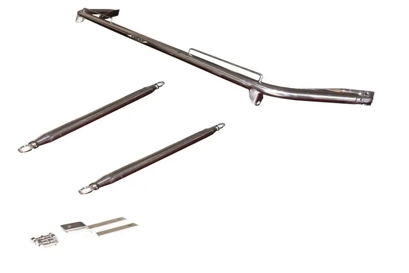 2015-2020 Dodge Charger Cipher Racing Polished Stainless Steel Custom Harness Bar 1